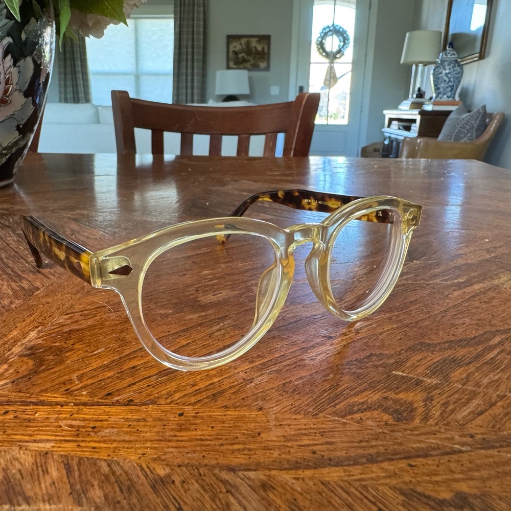 MOSCOT Maydela Clear and Tortoise Glasses